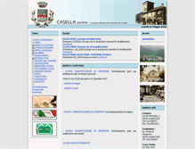 Tablet Screenshot of comune.casella.ge.it